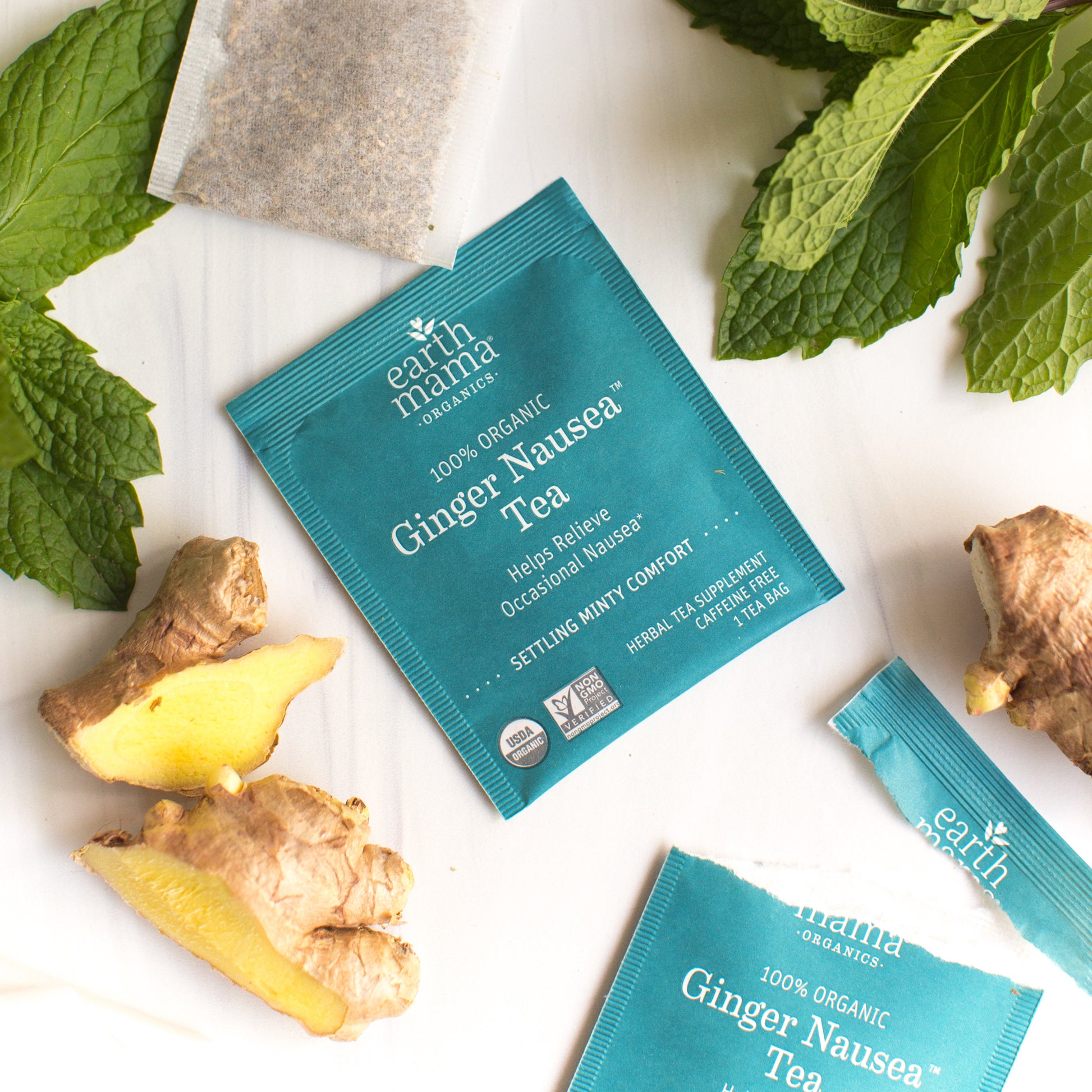Earth Mama Organics - Ginger Nausea Tea