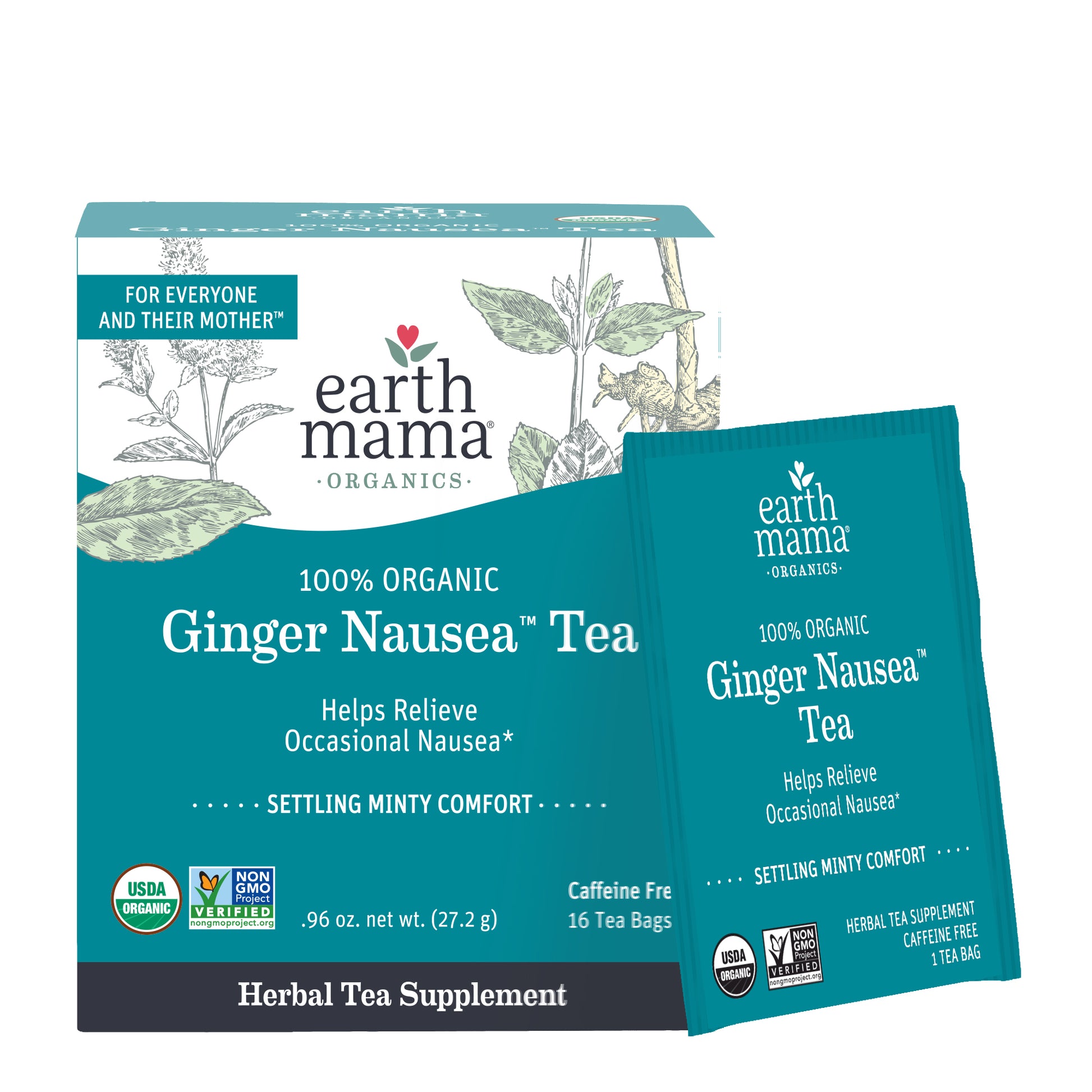 Earth Mama Organics - Ginger Nausea Tea