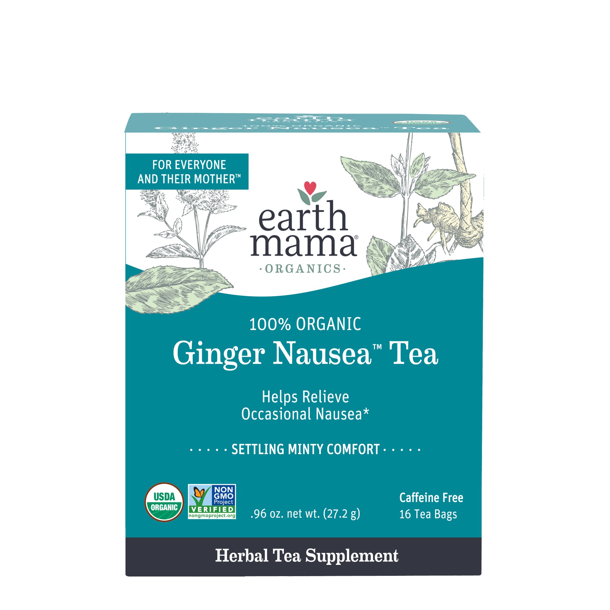 Earth Mama Organics - Ginger Nausea Tea