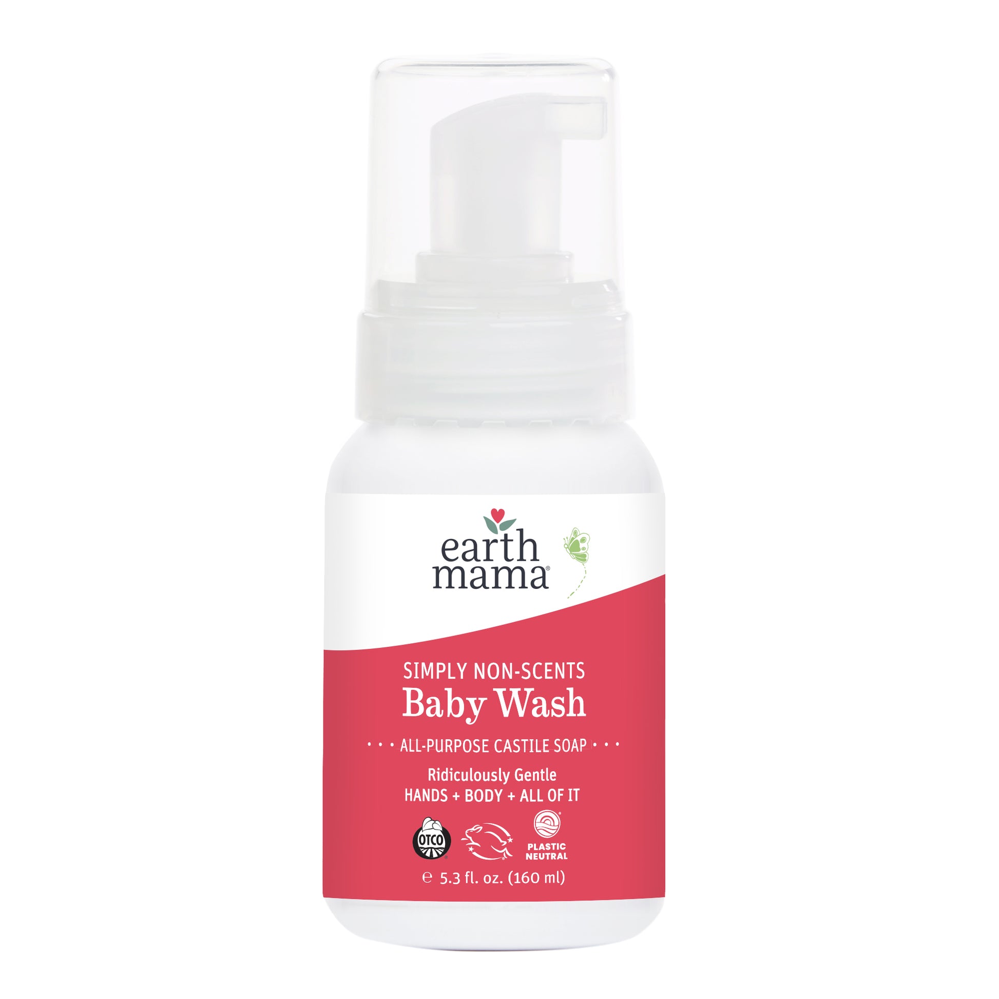 Earth Mama Organics - Simply Non-Scents Castile Baby Wash