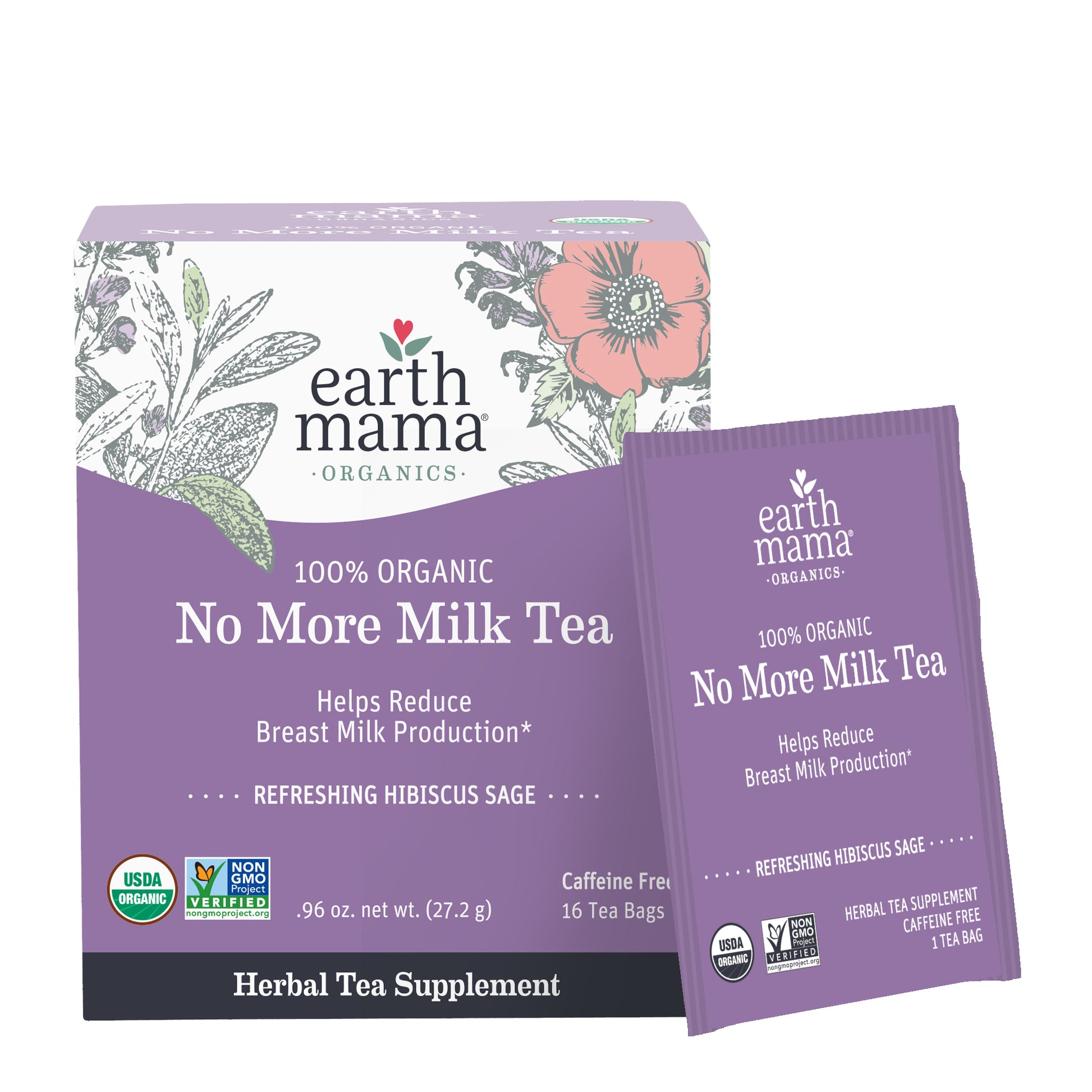 Earth Mama Organics - No More Milk Tea