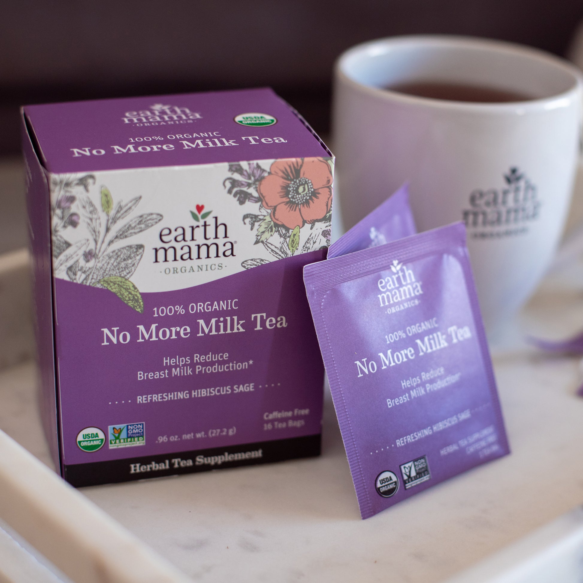 Earth Mama Organics - No More Milk Tea