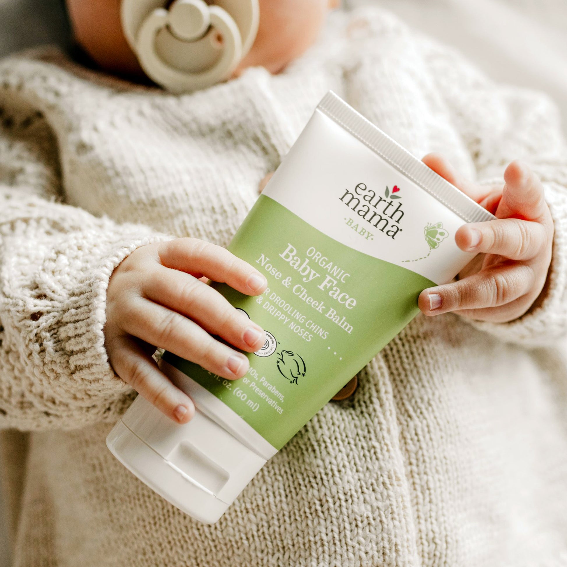 Earth Mama Organics - Baby Face, Nose and Cheek Balm