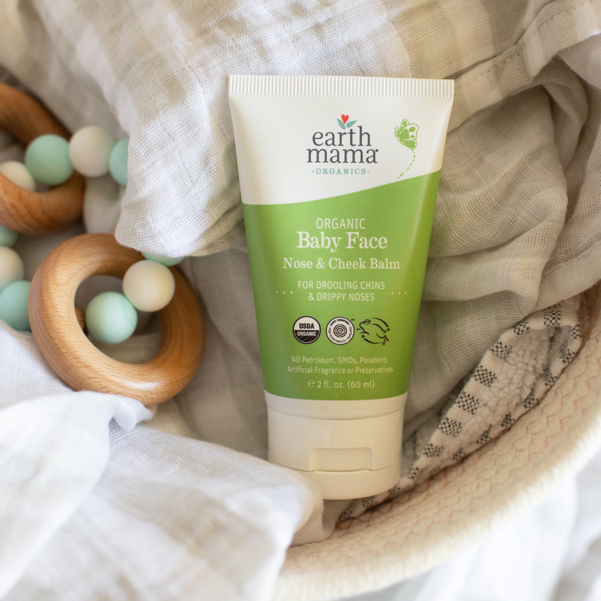 Earth Mama Organics - Baby Face, Nose and Cheek Balm