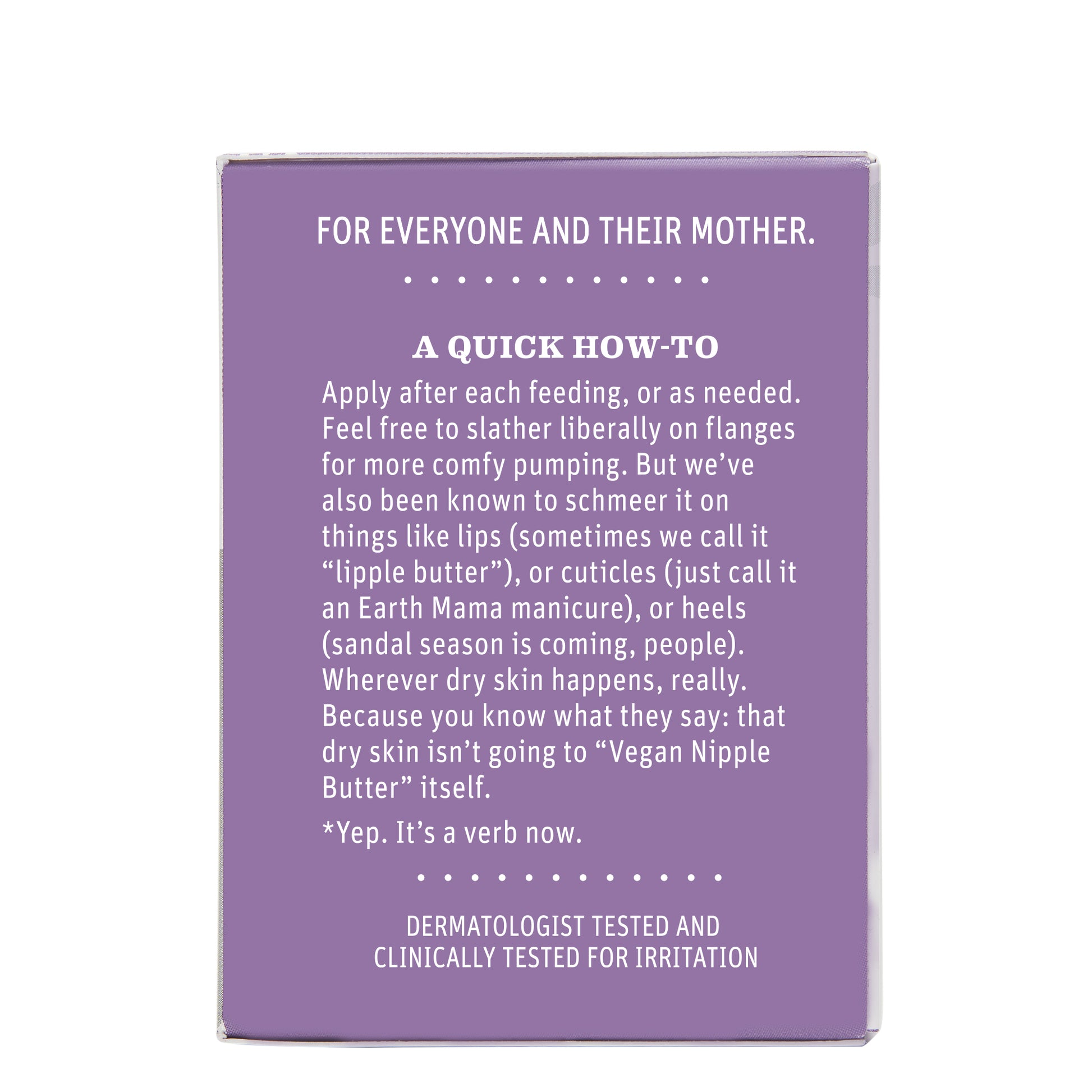 Earth Mama Organics.- Vegan Nipple Butter