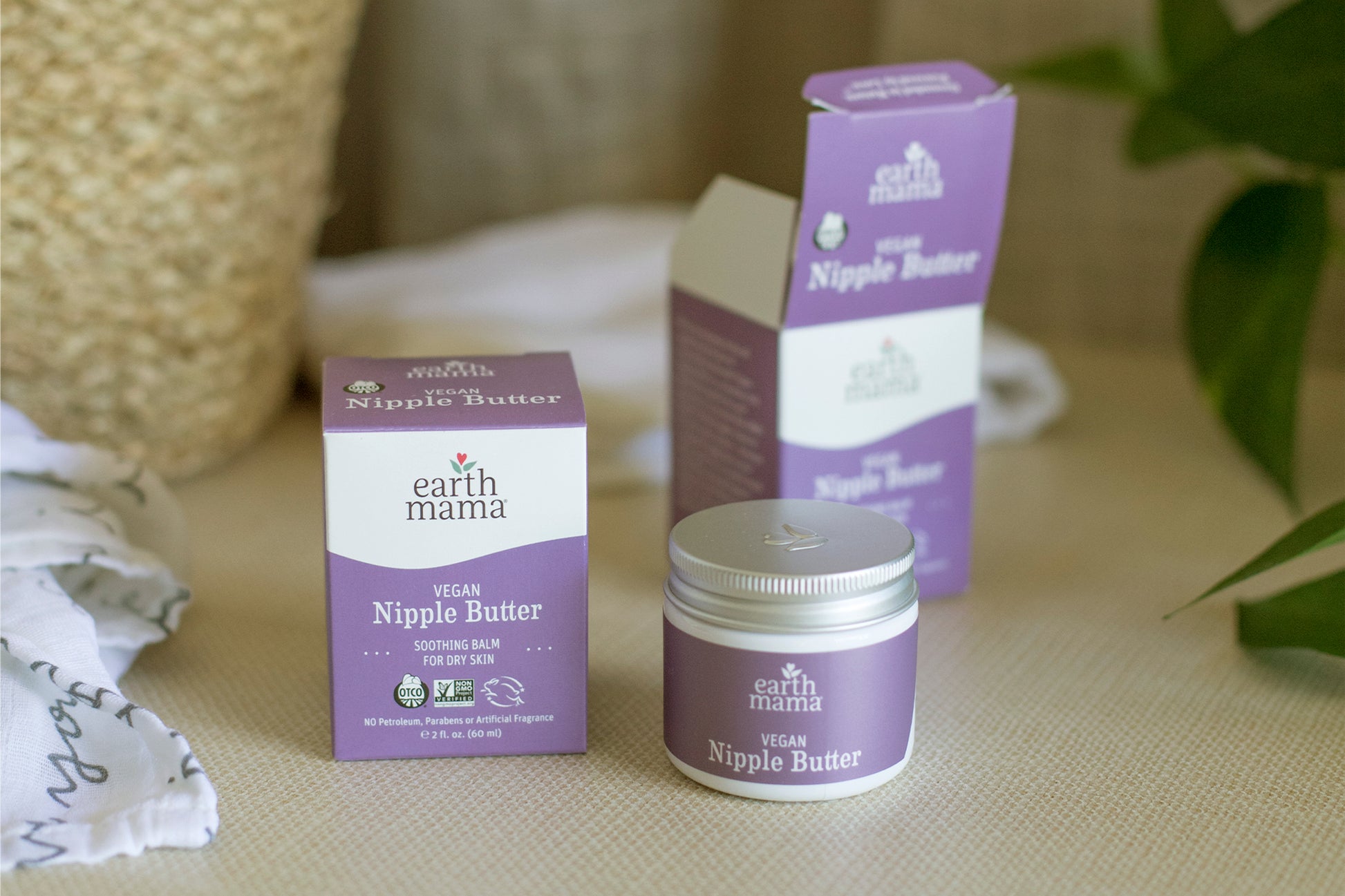 Earth Mama Organics.- Vegan Nipple Butter