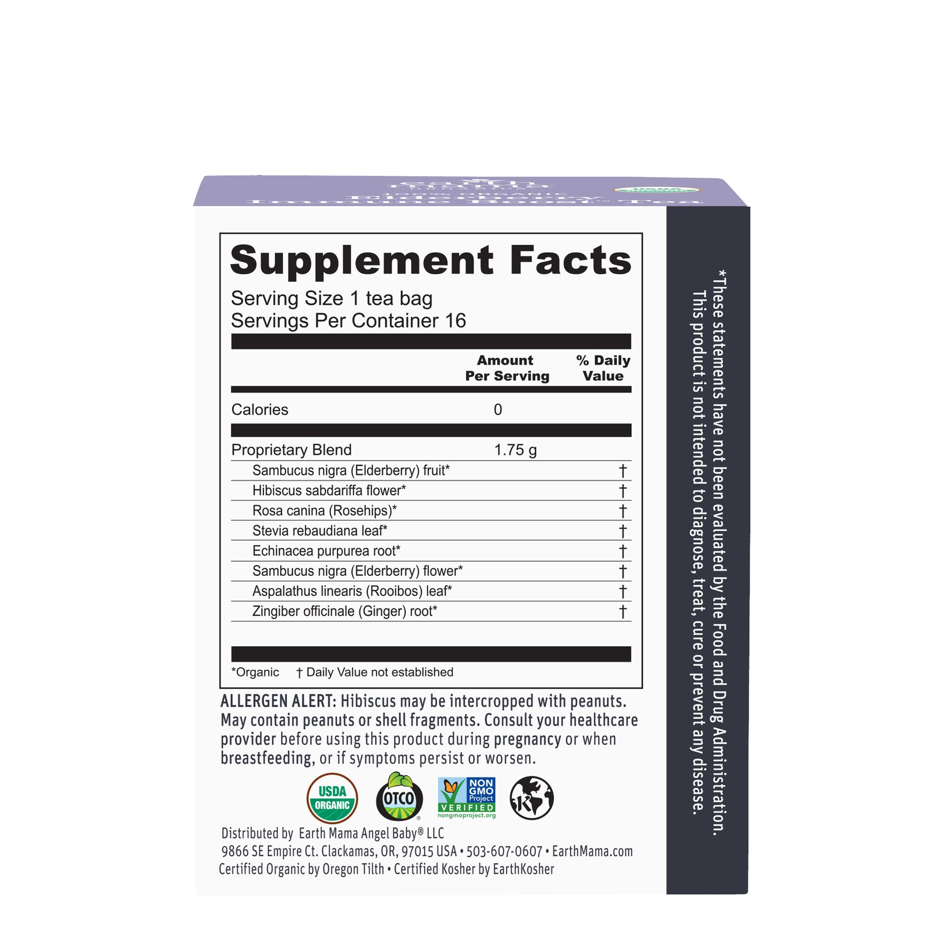 Earth Mama Organics - Elderberry Immune Tea