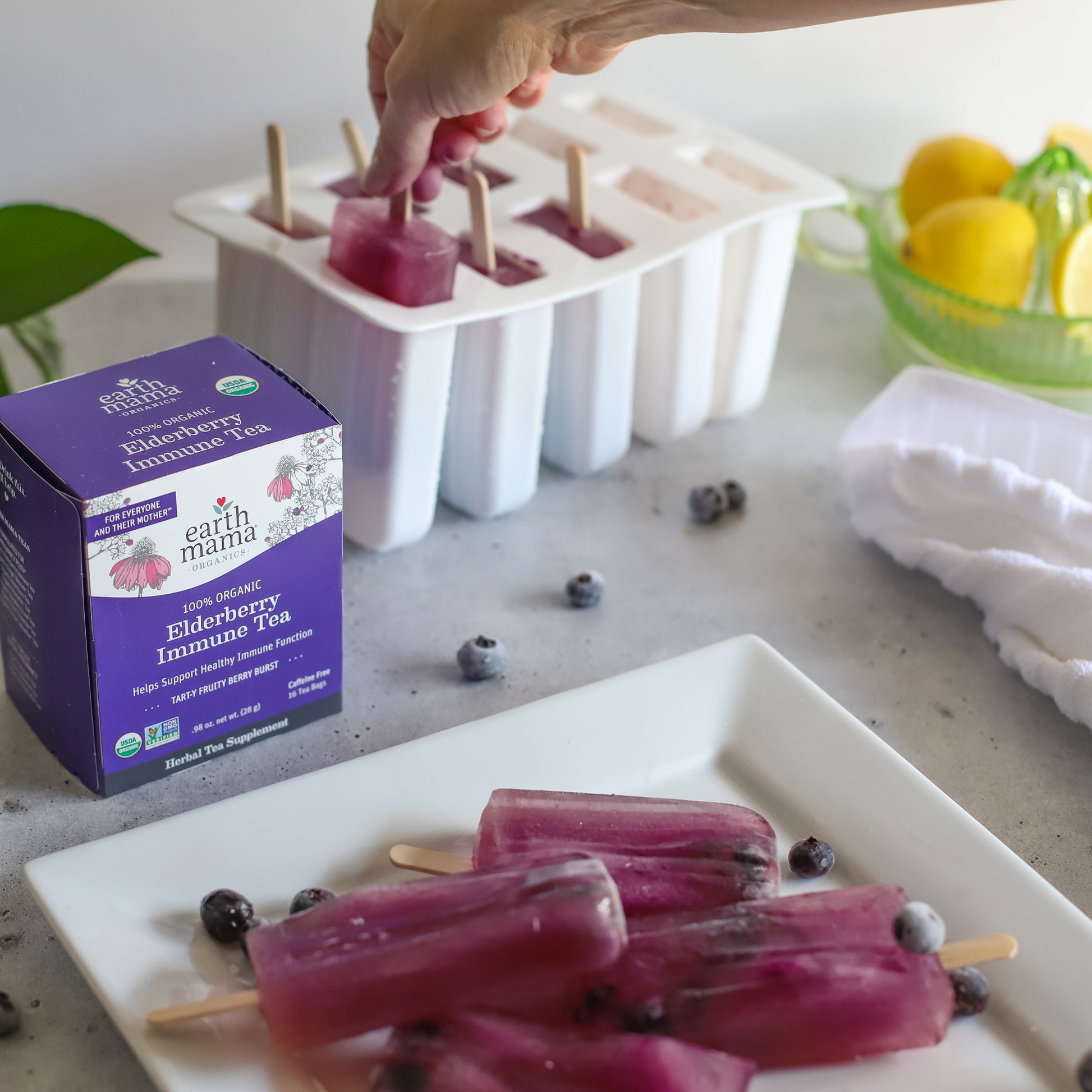 Earth Mama Organics - Elderberry Immune Tea