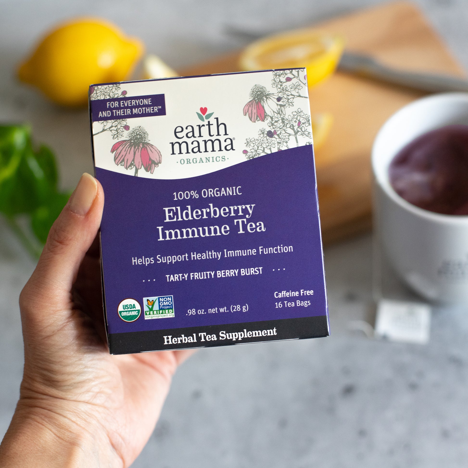 Earth Mama Organics - Elderberry Immune Tea