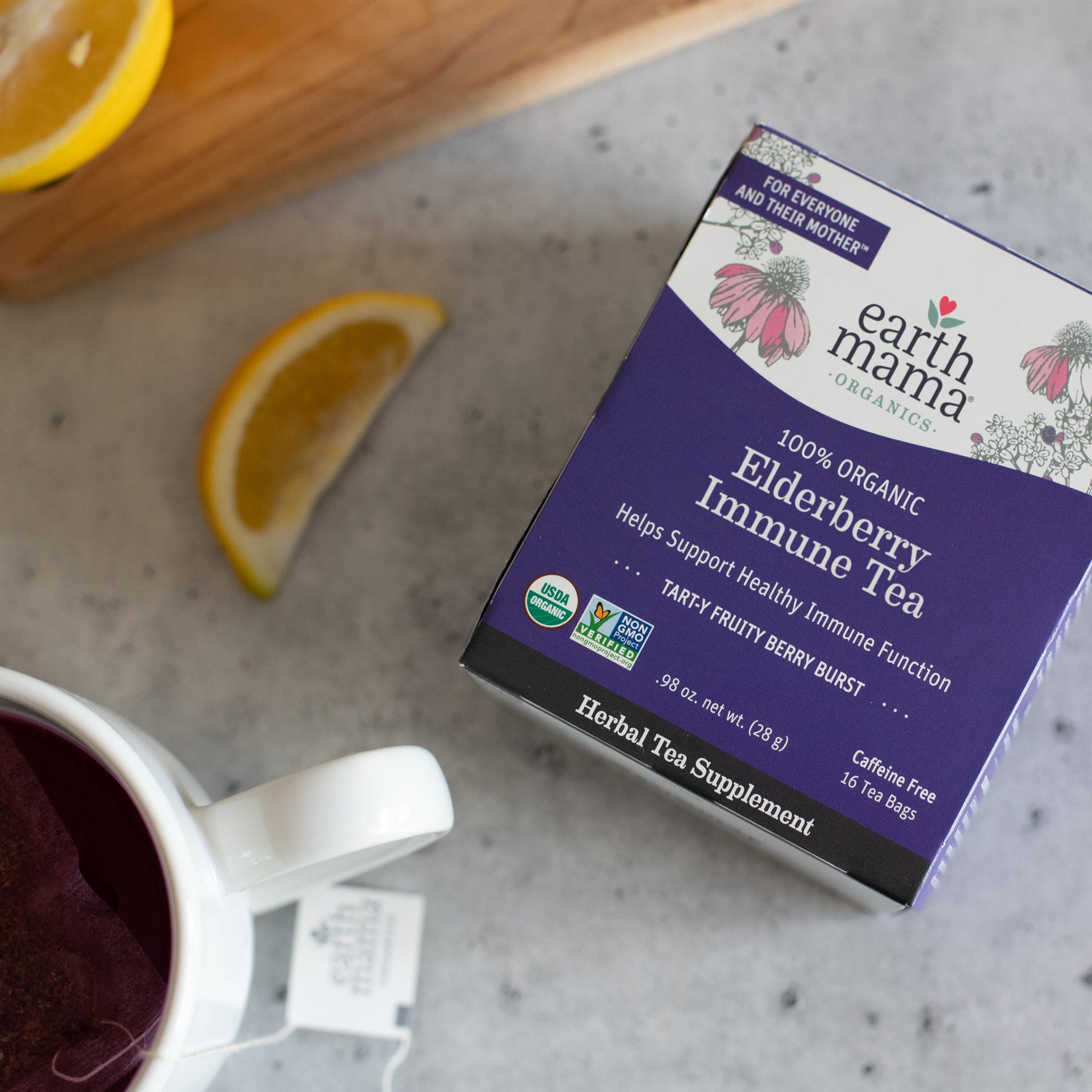 Earth Mama Organics - Elderberry Immune Tea