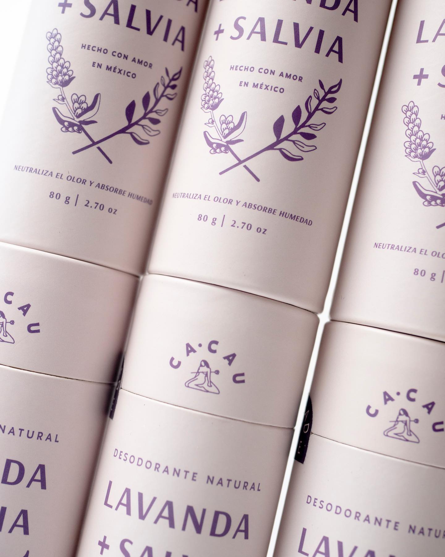 Ca Cau Naturals - Natural Deodorant Lavender + Sage (Women)