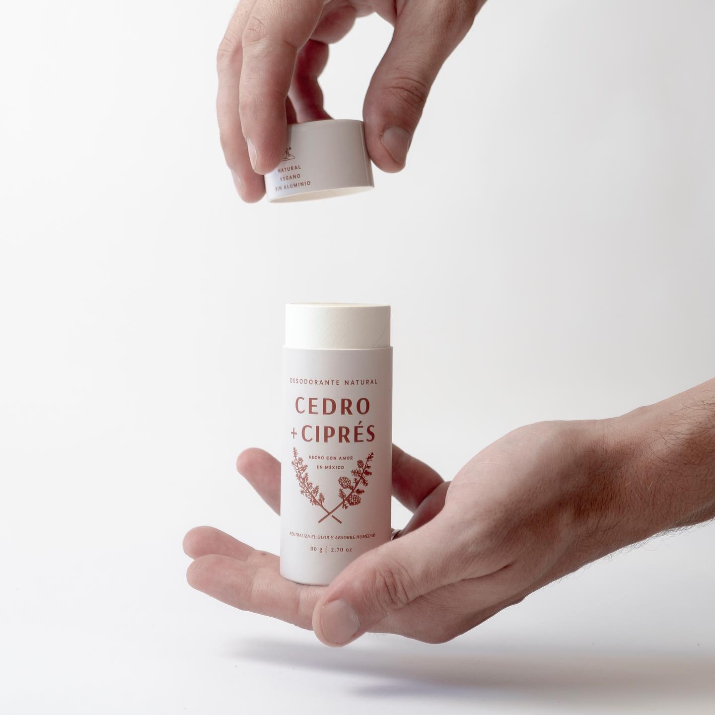 Ca Cau Naturals - Natural Deodorant Cedar + Cypress (Men)