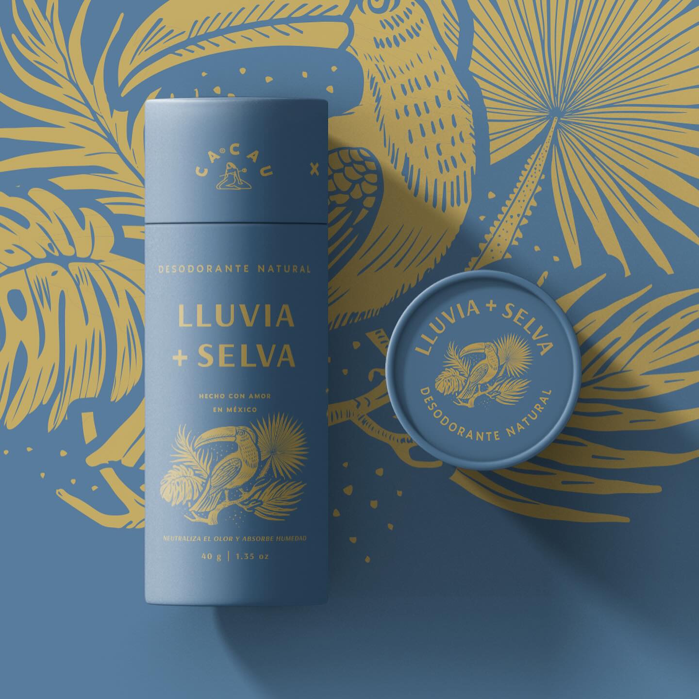 Ca Cau Naturals - Natural Deodorant Rain + Jungle (Men)