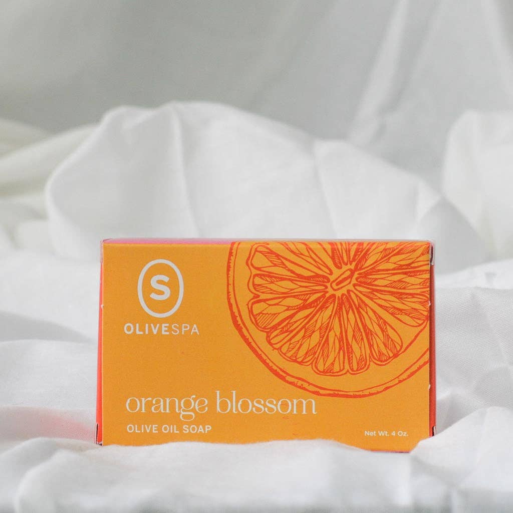 OLIVESPA - Orange Blossom Olive Oil Soap