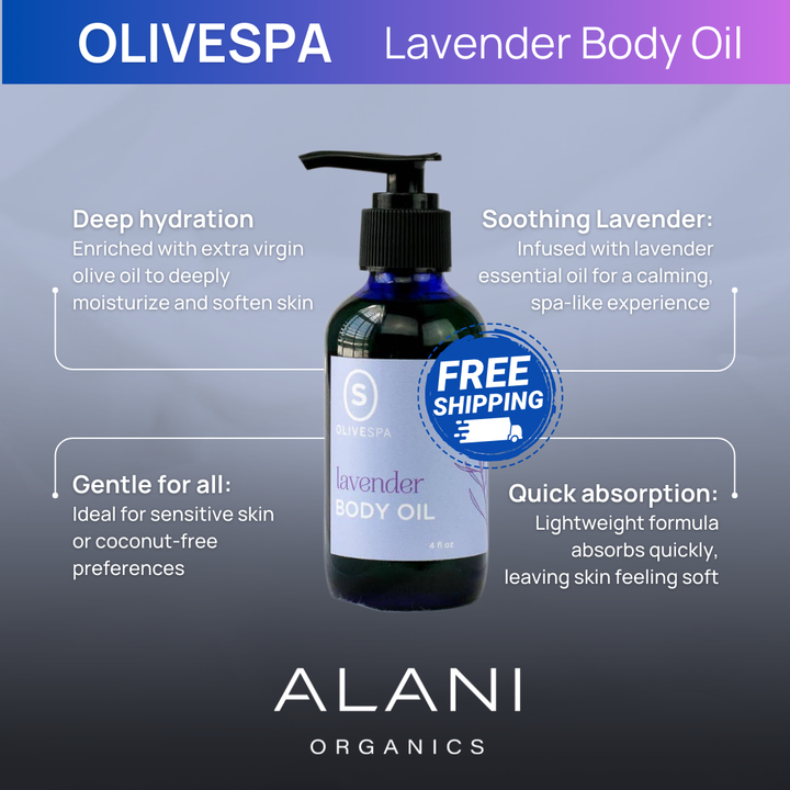 OLIVESPA - Lavender Body Oil