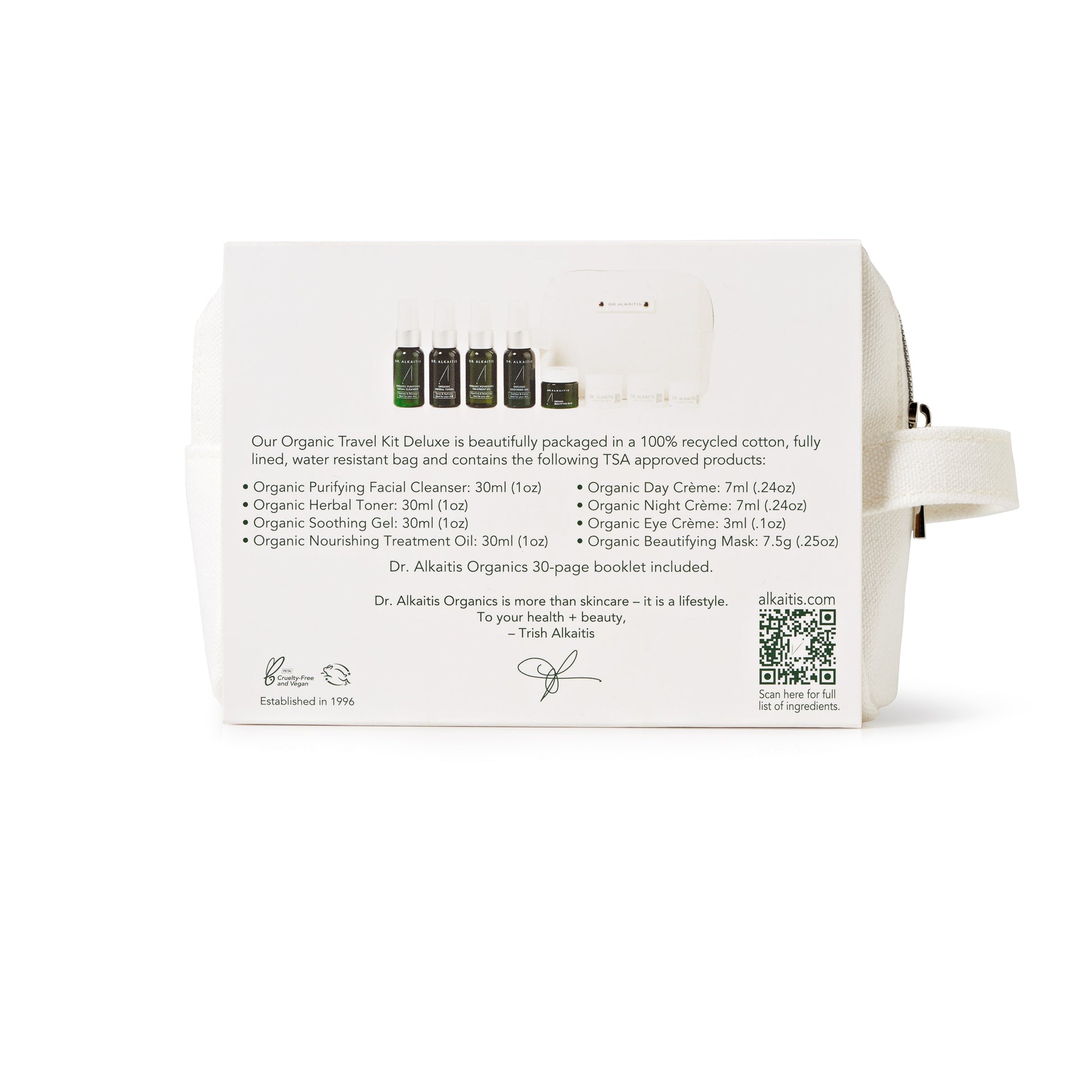 Dr. Alkaitis - Organic Travel Kit Deluxe