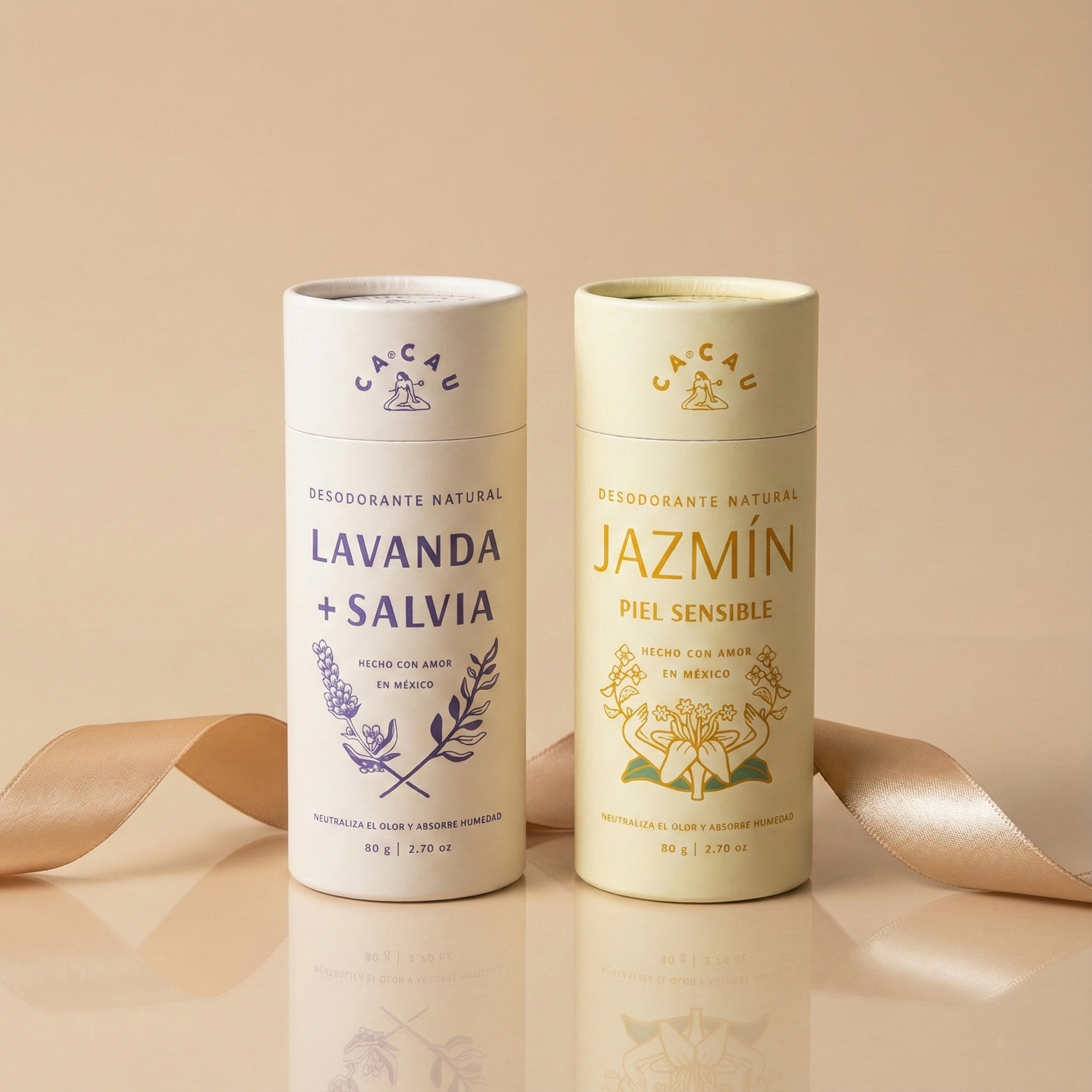 🎁 The Natural Deodorant Duo (Women) — Holiday Gift Set