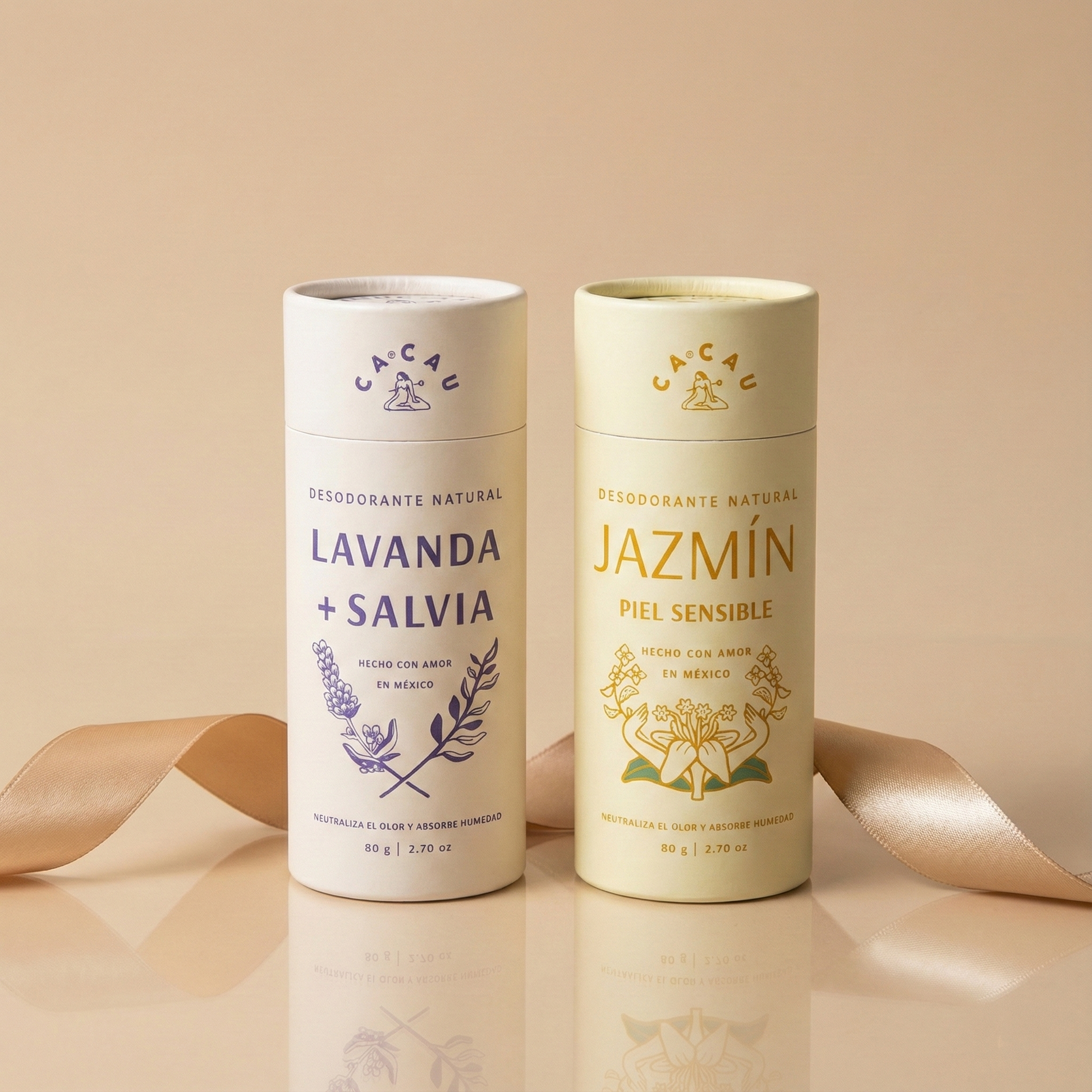 🎁 The Natural Deodorant Duo (Women) — Holiday Gift Set