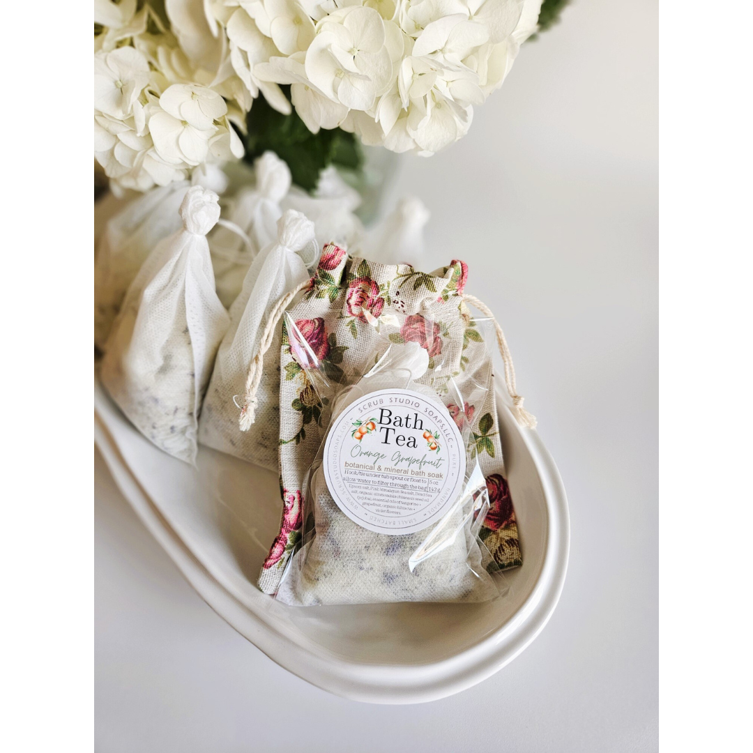 Studio Scrub Soap - Natural Herbal Bath Tea