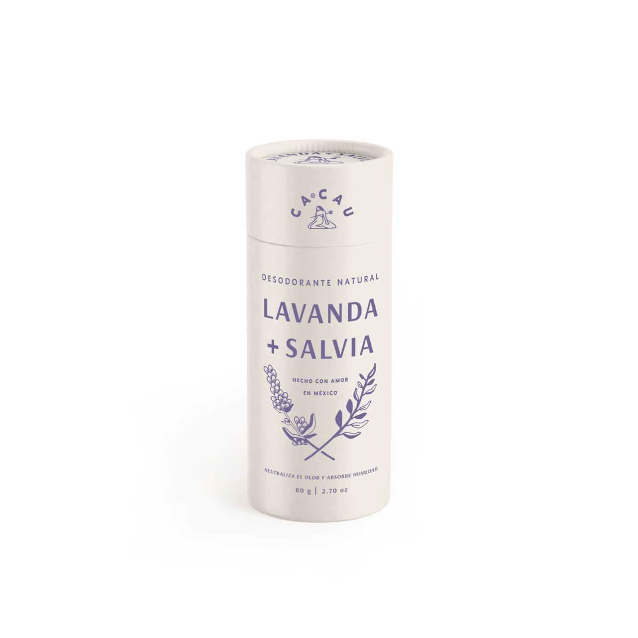 Ca Cau Naturals - Natural Deodorant Lavender + Sage (Women)