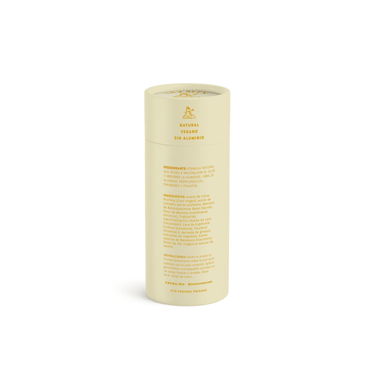 Ca Cau Naturals - Natural Deodorant Jasmine (Women + Sensitive Skin)