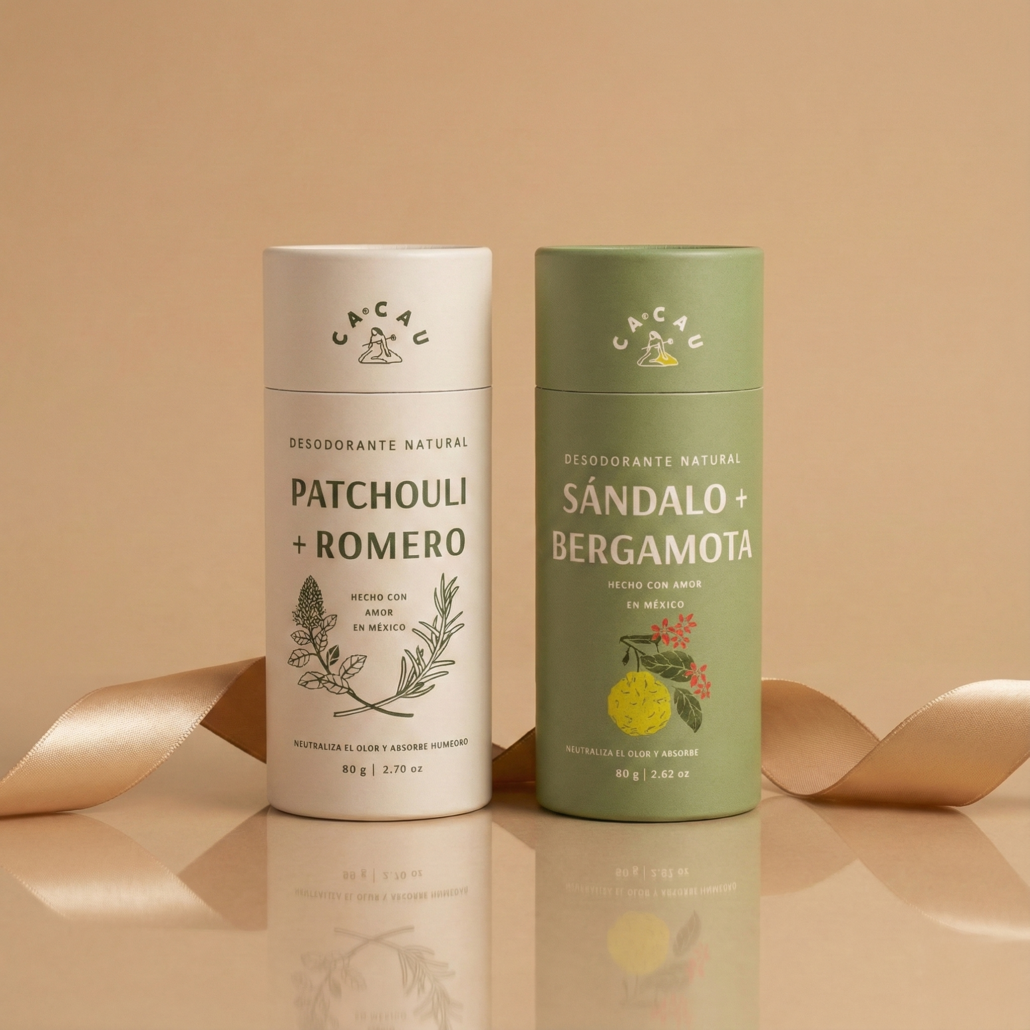 🎁 The Natural Deodorant Duo (Men) — Holiday Gift Set