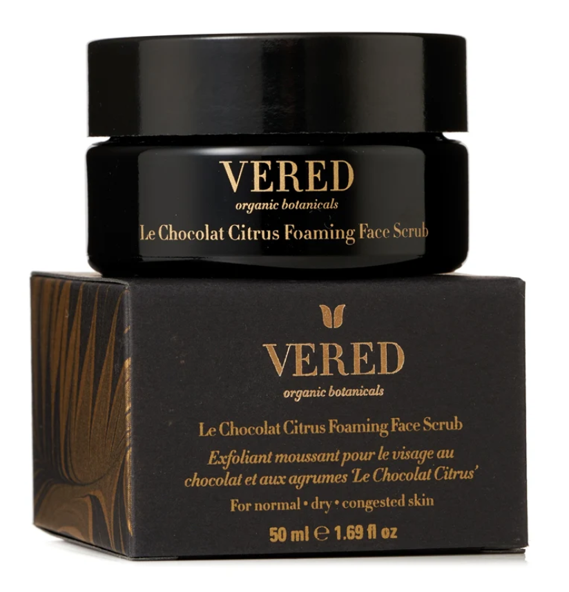 VERED Organic Botanicals - Le Chocolat Citrus Foaming Face Scrub