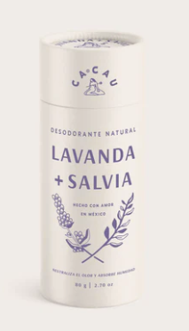Ca Cau Naturals - Natural Deodorant Lavender + Sage (Women)