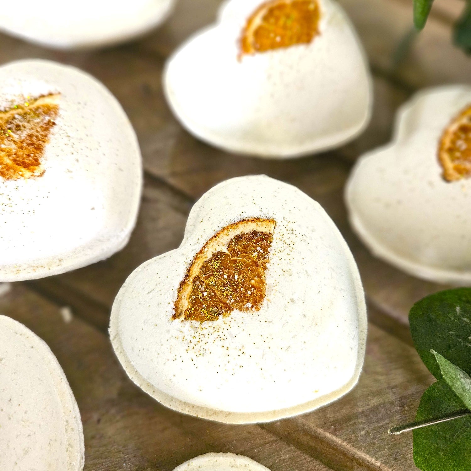 Scrub Studio Soaps - Grapefruit Zest Hearts Bath Bomb