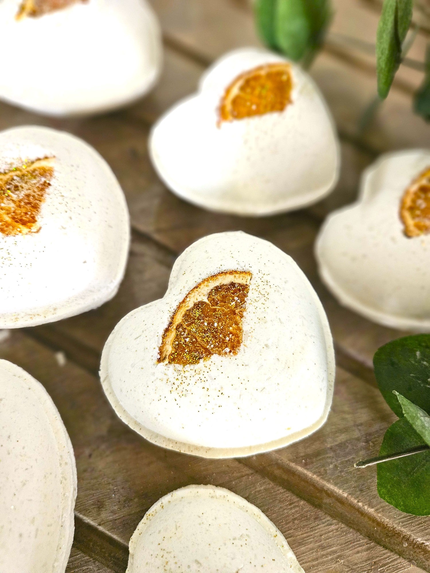 Scrub Studio Soaps - Grapefruit Zest Hearts Bath Bomb