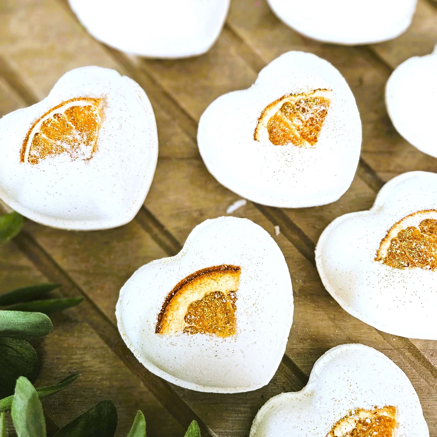 Scrub Studio Soaps - Grapefruit Zest Hearts Bath Bomb