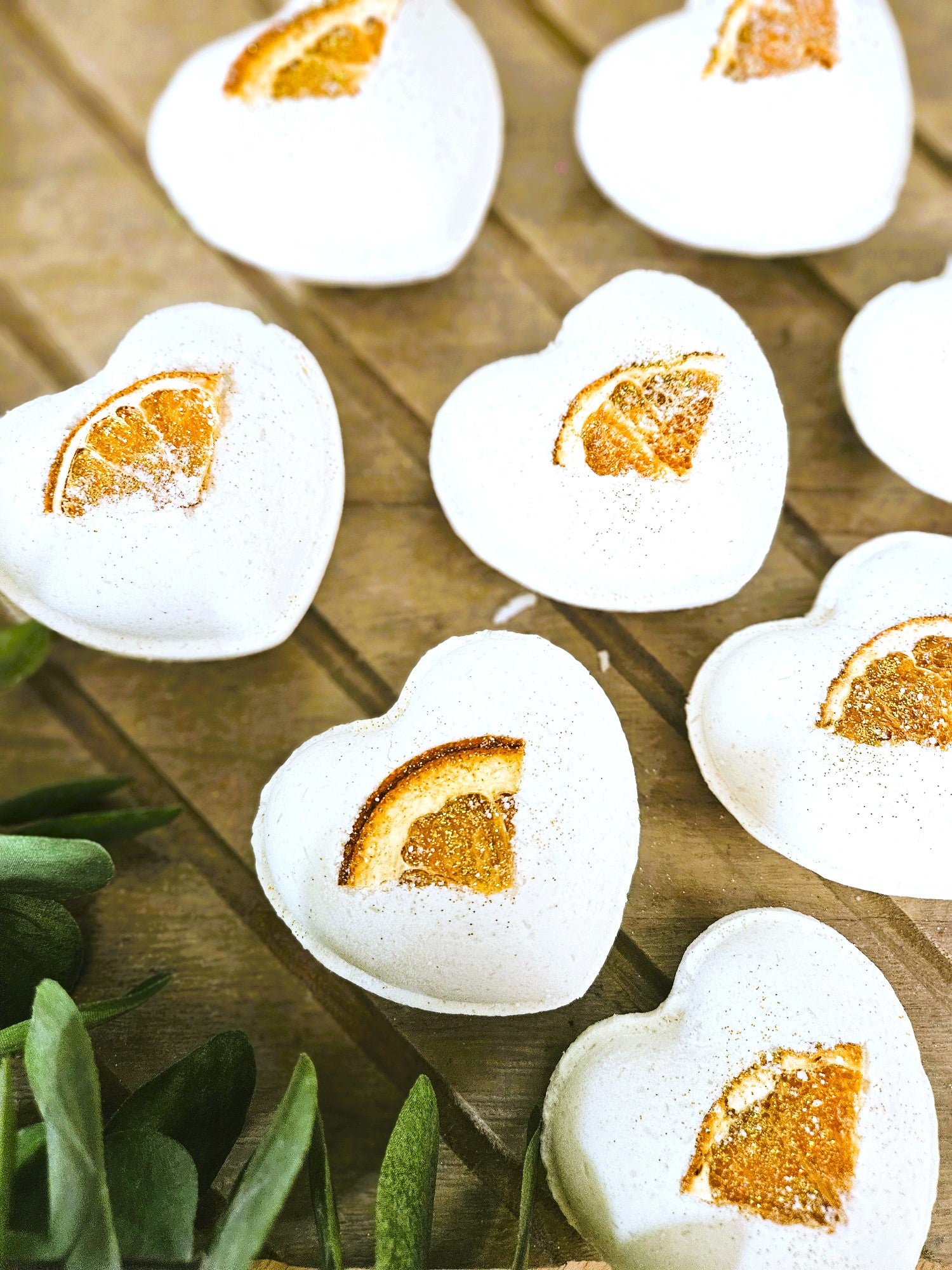 Scrub Studio Soaps - Grapefruit Zest Hearts Bath Bomb