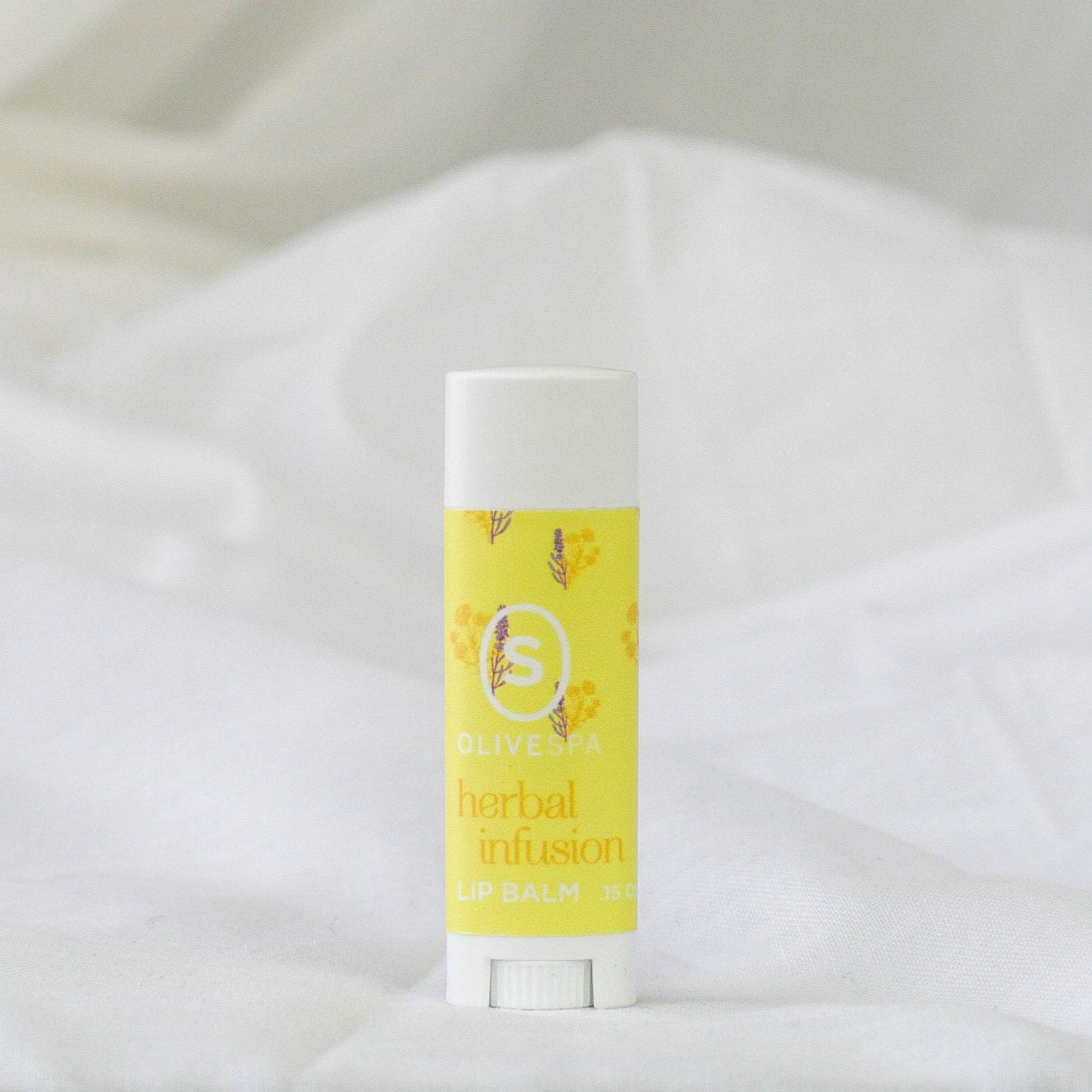 OLIVESPA - Sydney Lip Balm Trio (Pink Grapefruit, Herbal (Chamomile) Infusion, Orange Dreamsicle)