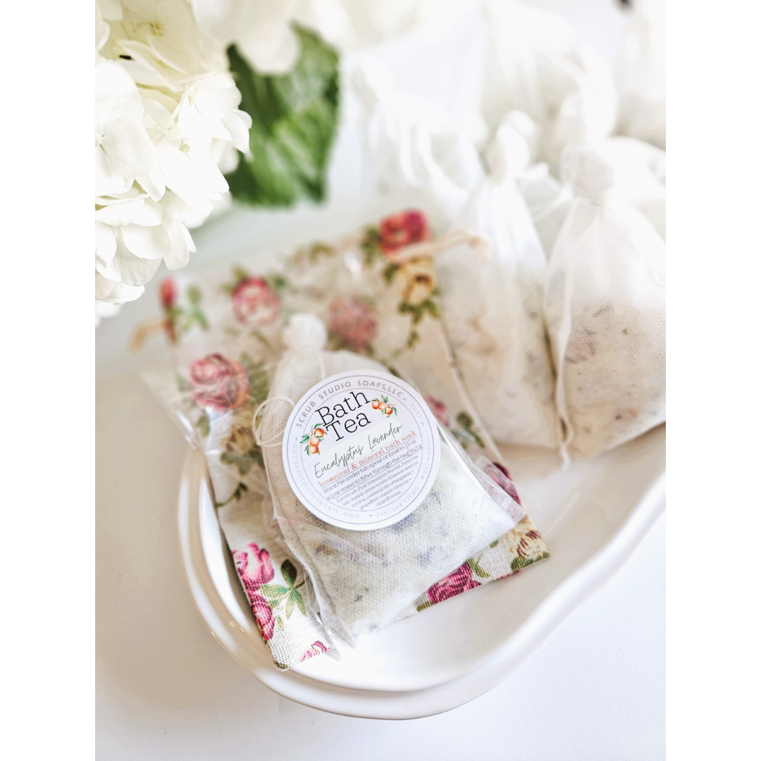 Studio Scrub Soap - Natural Herbal Bath Tea