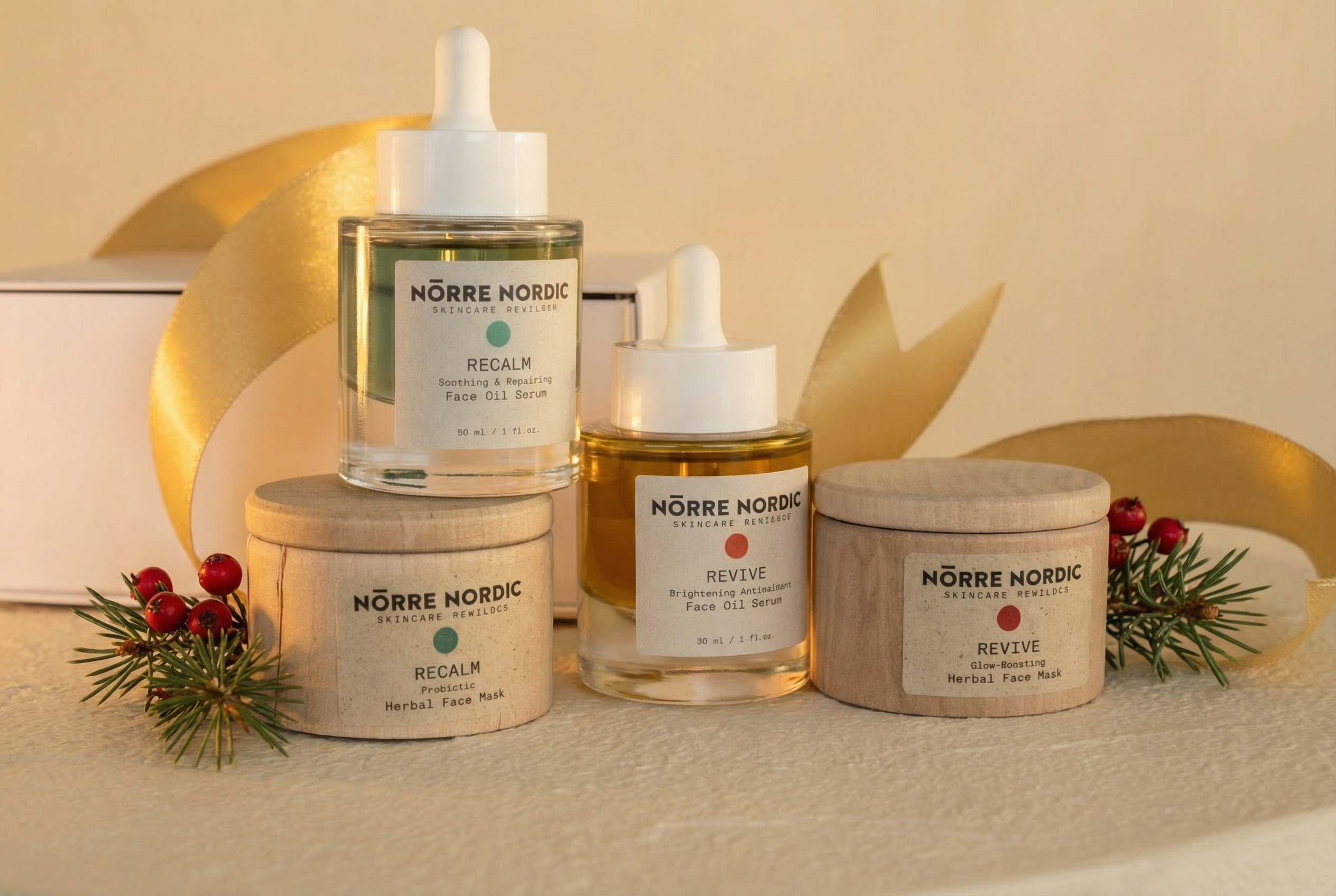 🎁 The Nordic Renewal Skincare Ritual — Holiday Gift Set