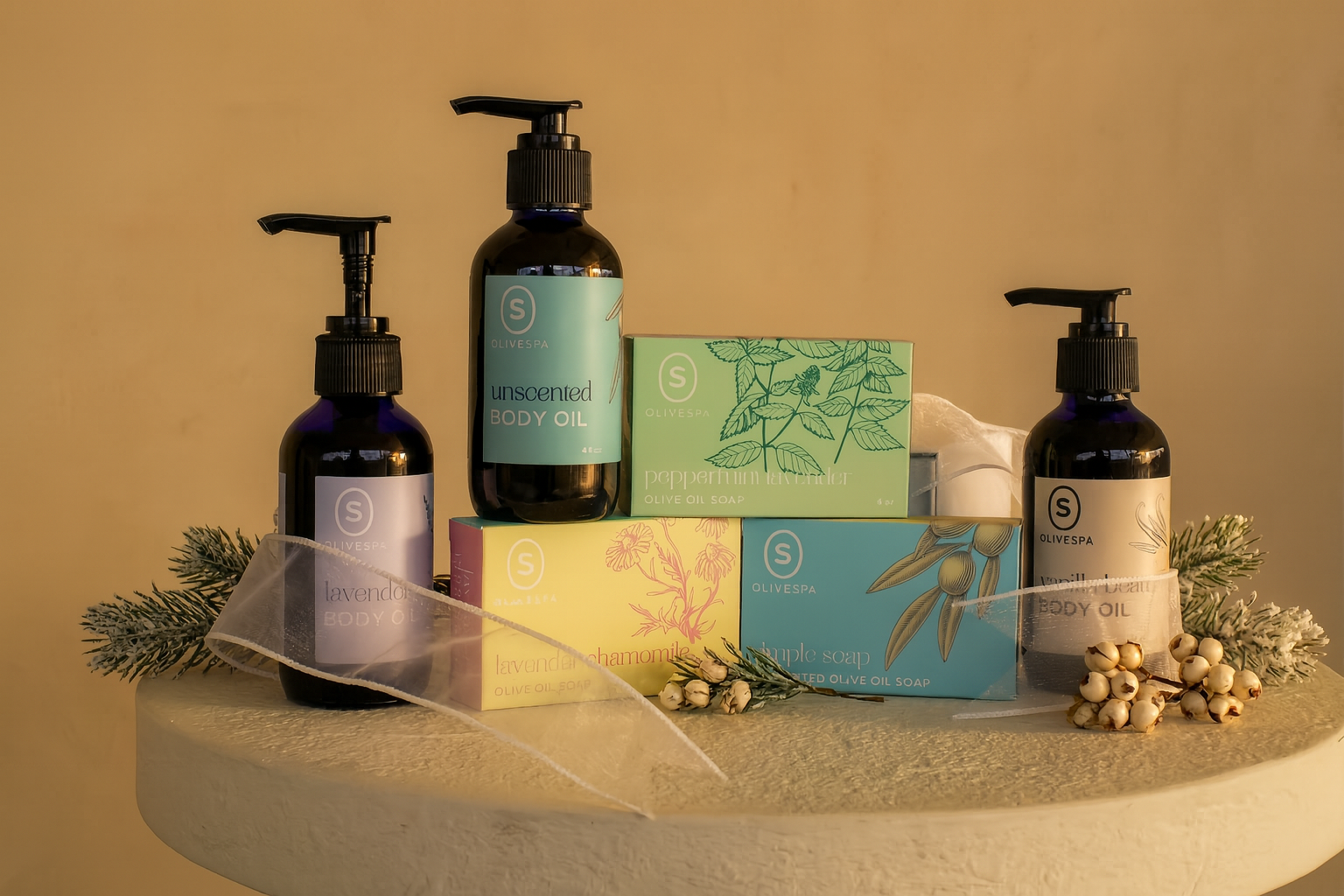 🎁 The Everyday Olive Oil Body Ritual — Holiday Gift Set