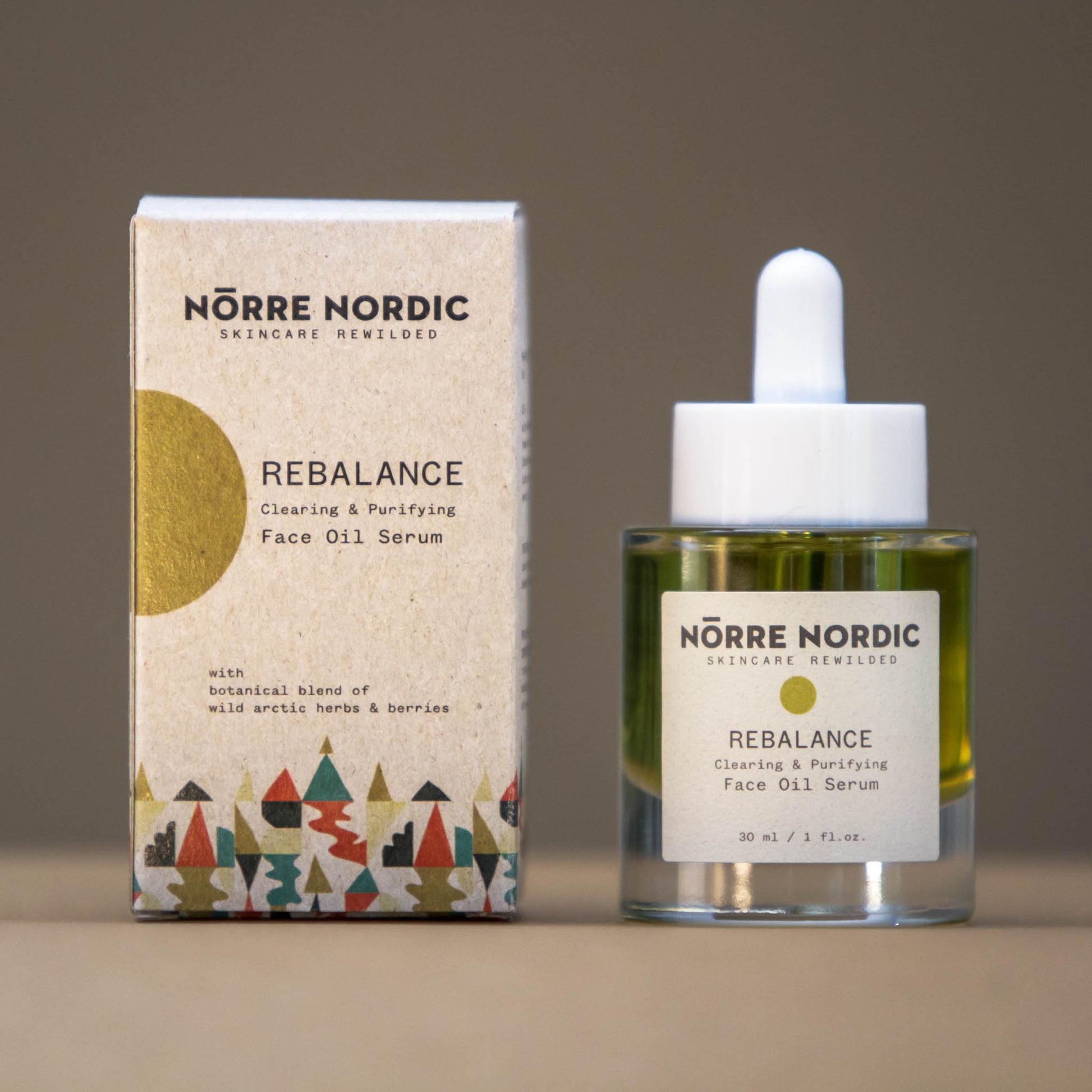 NÖRRE NORDIC - REBALANCE  Clearing & Purifying Face Oil Serum