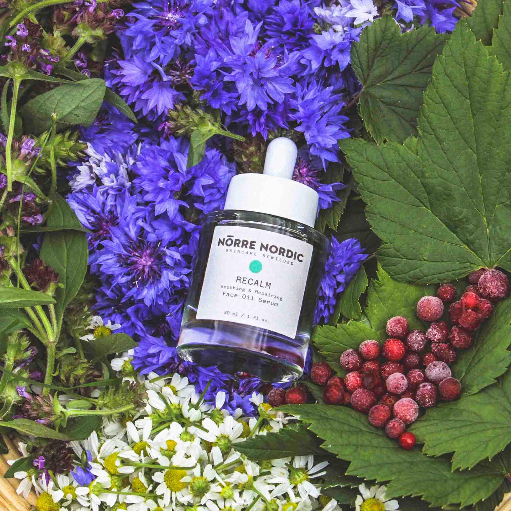 NÖRRE NORDIC - RECALM Soothing & Repairing Face Oil Serum