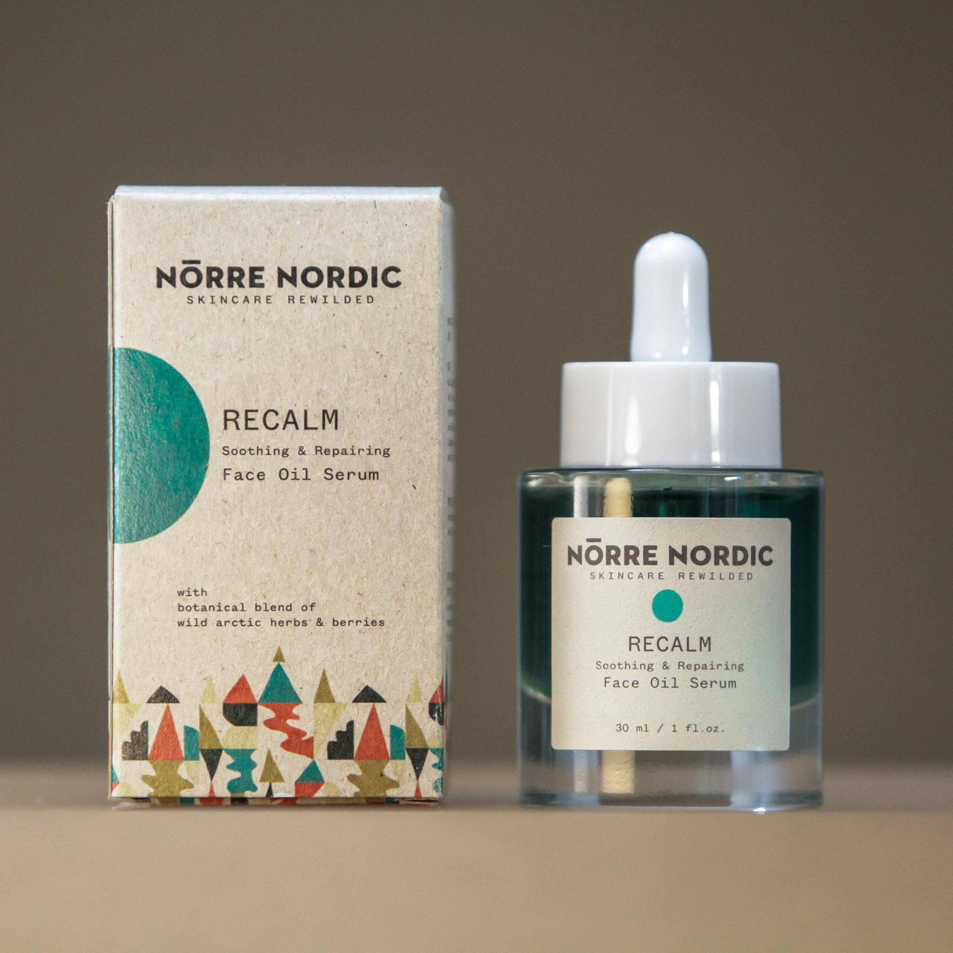 NÖRRE NORDIC - RECALM Soothing & Repairing Face Oil Serum