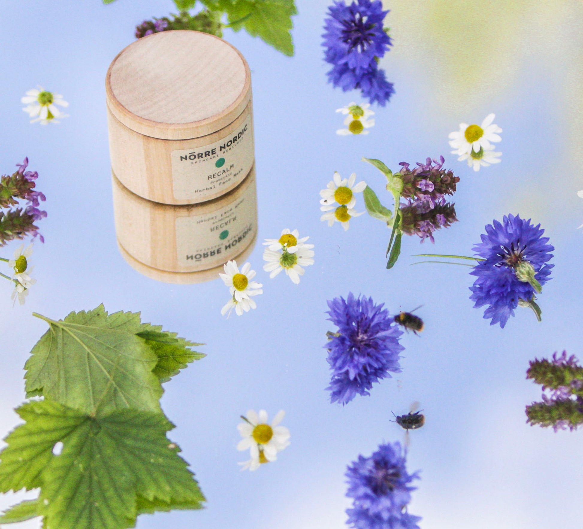 NÖRRE NORDIC - RECALM Probiotic Herbal Face Mask