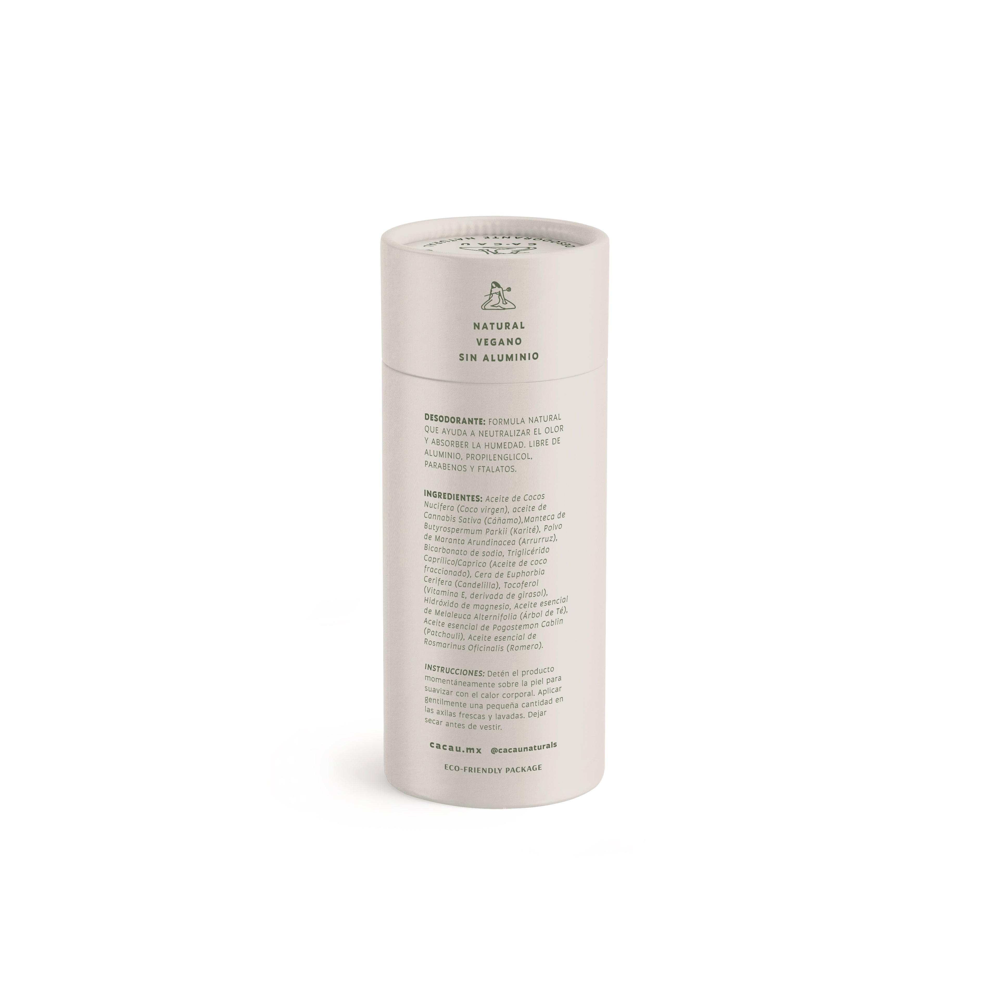 Ca Cau Naturals - Natural Deodorant Patchouli + Rosemary (Men)