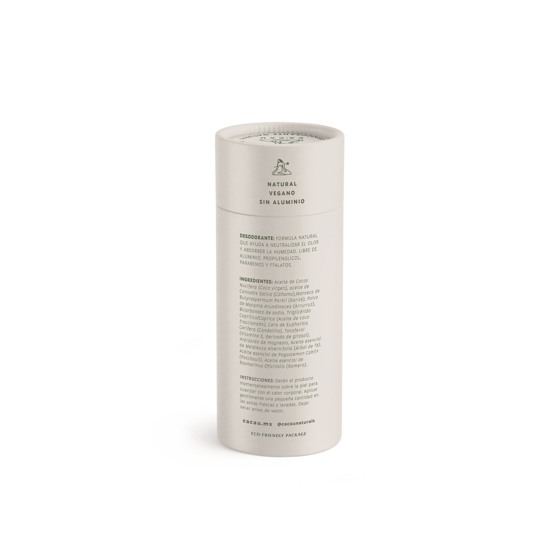 Ca Cau Naturals - Natural Deodorant Patchouli + Rosemary (Men)